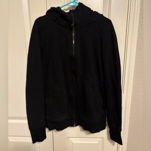 Lululemon Black Full Zip Scuba